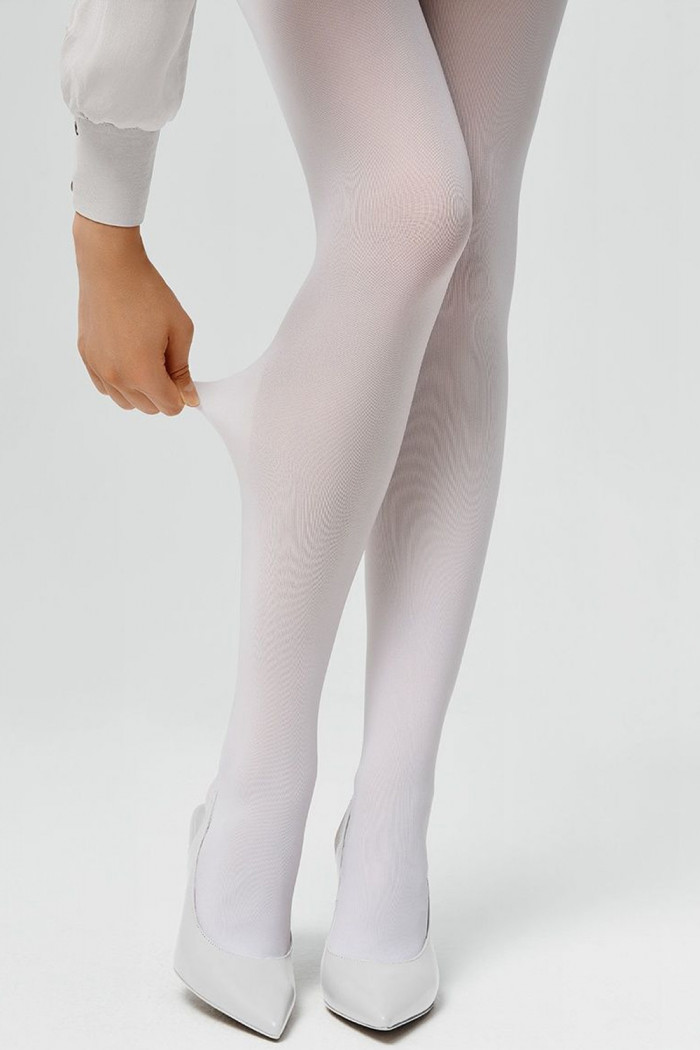 Колготки щільні білі FILODORO Clio 70 — Купити в Dorin.shop | Ціна, Фото