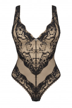 Боді напівпрозоре мереживне Obsessive Olvidia — Купити в Dorin.shop | Ціна, Фото 2