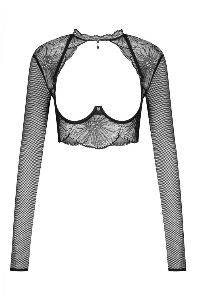 Топ сітка з мереживом Obsessive Mibelia — Купити в Dorin.shop | Ціна, Фото