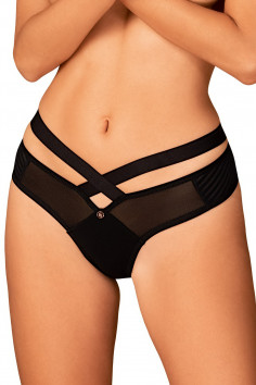 Трусики-бразиліана з вирізами Obsessive Brasica — Купити в Dorin.shop | Ціна, Фото