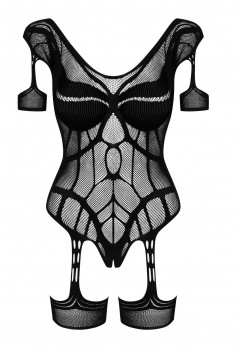 Боді-сітка з вирізом Obsessive G334 — Купити в Dorin.shop | Ціна, Фото 2