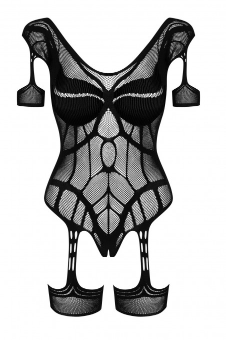 Боді-сітка з вирізом Obsessive G334 — Купити в Dorin.shop | Ціна, Фото