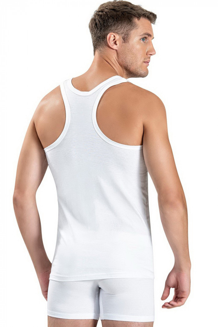 Майка-боксерка мужская хлопковая Aura.Via BF023  — Заказать онлайн с доставкой