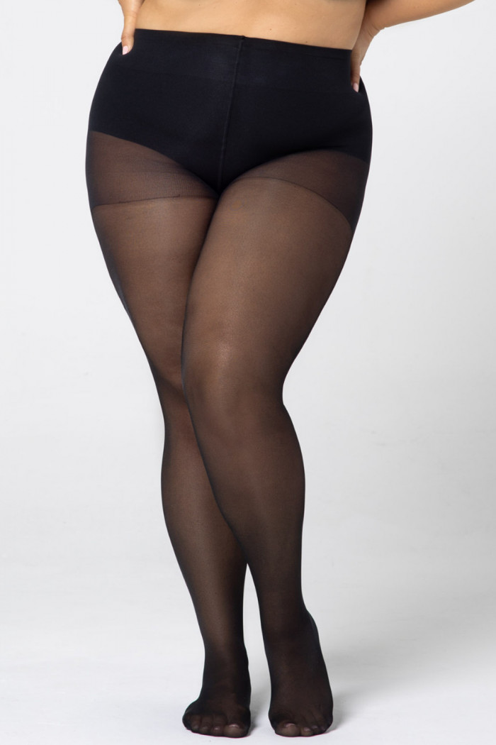 Колготки великого розміру Mona Victoria 30den — Купити в Dorin.shop | Ціна, Фото