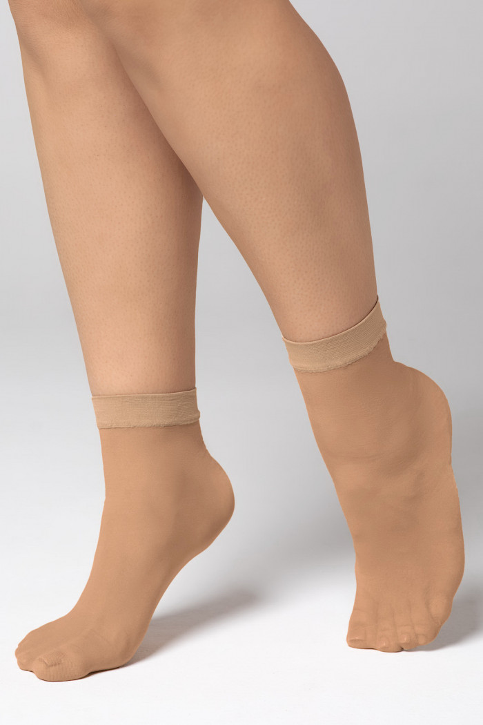 Носки женские тонкие большого размера Mona Charlotte 20d (2 пары)  — Заказать онлайн с доставкой