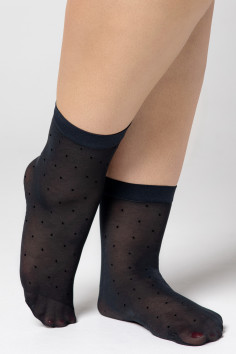 Шкарпетки жіночі великого розміру Mona DOTS RIGHT 30d — Купити в Dorin.shop | Ціна, Фото