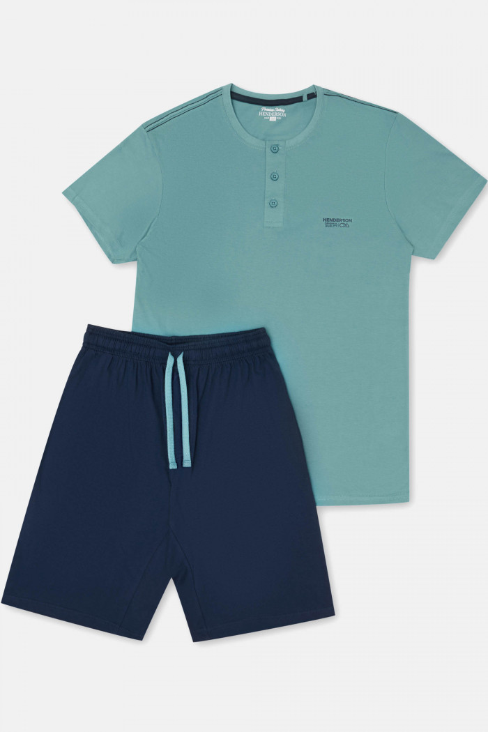 Мужской комплект-пижама с шортами Henderson 39744 Pace 06x  — Заказать онлайн с доставкой