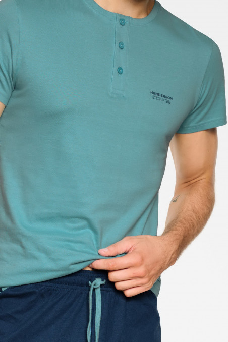 Мужской комплект-пижама с шортами Henderson 39744 Pace 06x  — Заказать онлайн с доставкой