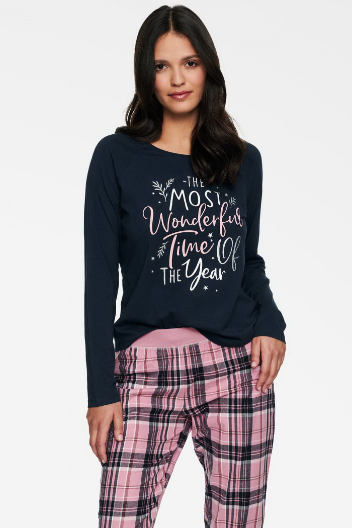 Піжама жіноча з брюками HENDERSON 40120 HELLO — Купити в Dorin.shop | Ціна, Фото