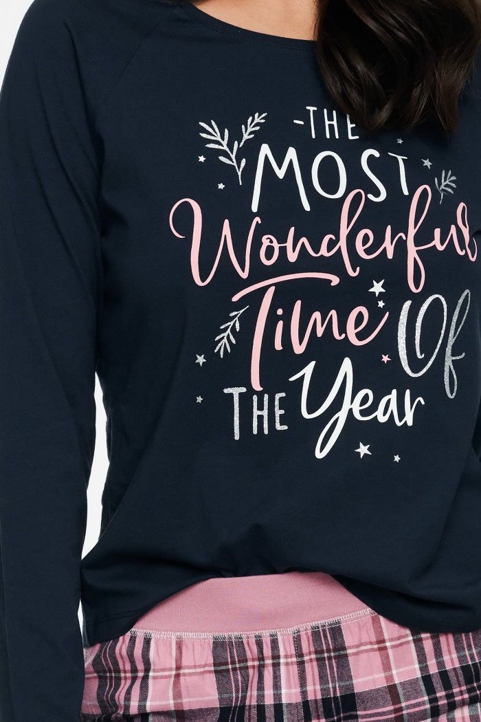 Піжама жіноча з брюками HENDERSON 40120 HELLO — Купити в Dorin.shop | Ціна, Фото