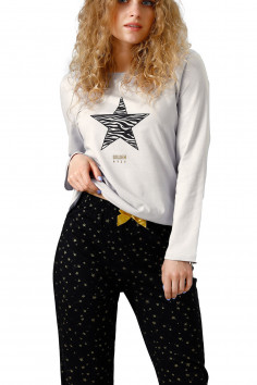 Піжама жіноча зі штанами LEVEZA 1090 Gabi — Купити в Dorin.shop | Ціна, Фото