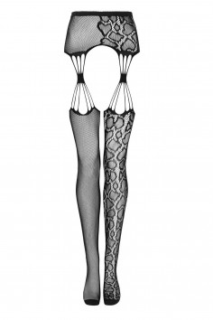 Панчохи в сітку з поясом Obsessive S821 — Купити в Dorin.shop | Ціна, Фото 2