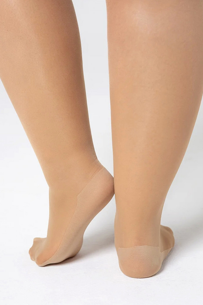 Колготки большого размера с уплотненной стопой Mona Victoria Reinforsed 30d  — Заказать онлайн с доставкой