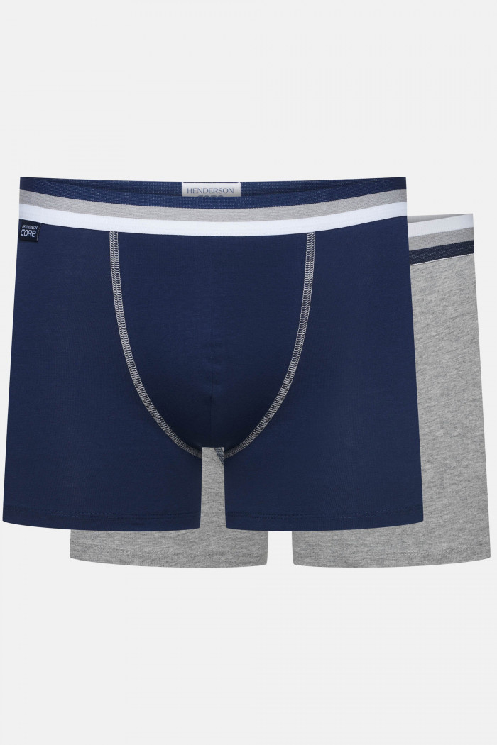 Мужские трусы-боксеры удлиненные Henderson 40649 FROSTY (2 шт)  — Заказать онлайн с доставкой