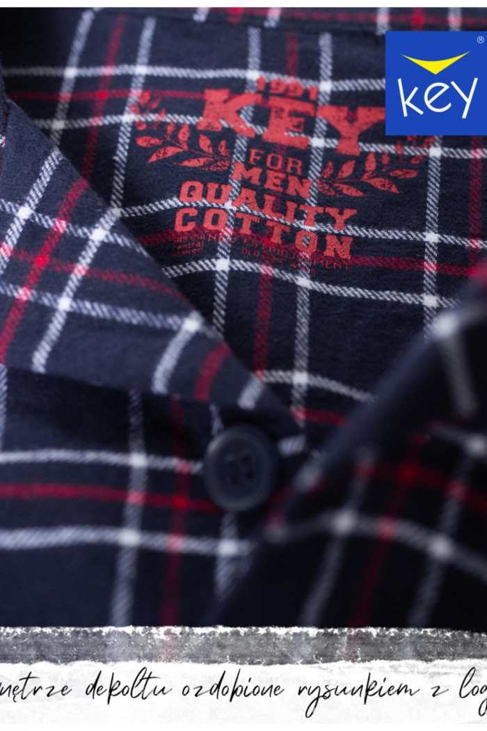 Комплект/піжама чоловічий фланелевий Key MNS 414 B23 — Купити в Dorin.shop | Ціна, Фото
