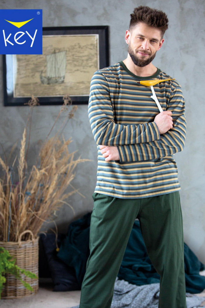 Мужской комплект/пижама хлопковый Key MNS 039 B23  — Заказать онлайн с доставкой