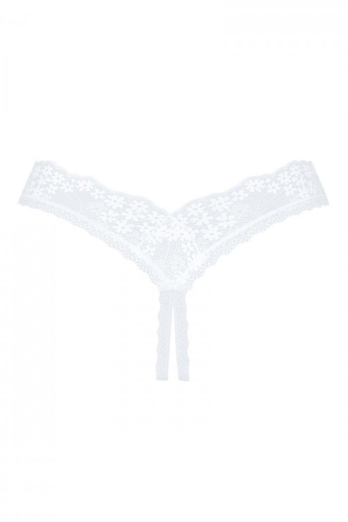 Стринги с интимным вырезом Obsessive Heavenlly otwarte  — Заказать онлайн с доставкой