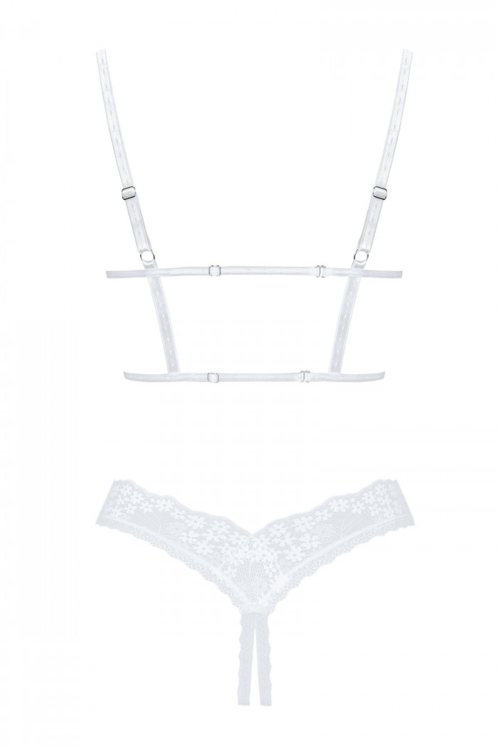 Комплект белья открытый Obsessive Heavenlly set otwarte  — Заказать онлайн с доставкой