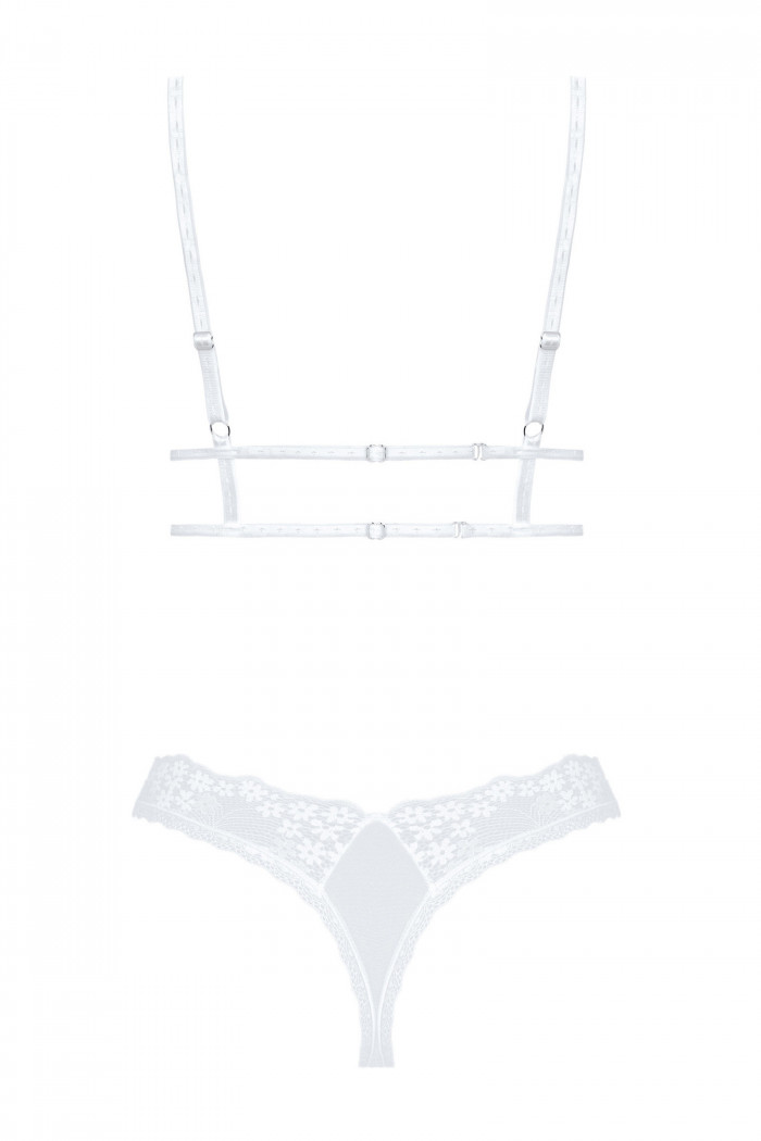 Комплект белья кружевной Obsessive Heavenlly set  — Заказать онлайн с доставкой