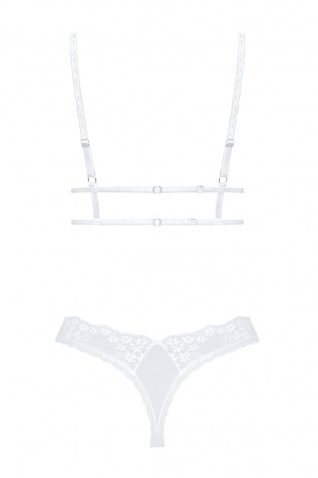 Комплект белья кружевной Obsessive Heavenlly set  — Заказать онлайн с доставкой