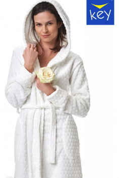 Теплий жіночий халат з капюшоном Key LGL 179 B23 — Купити в Dorin.shop | Ціна, Фото 2