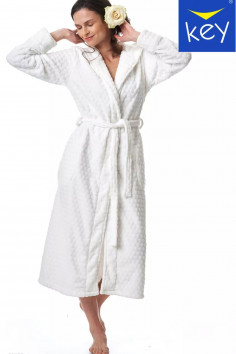Теплий жіночий халат з капюшоном Key LGL 179 B23 — Купити в Dorin.shop | Ціна, Фото