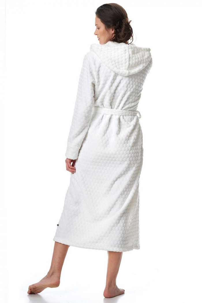 Теплый женский халат с капюшоном Key LGL 179 B23  — Заказать онлайн с доставкой