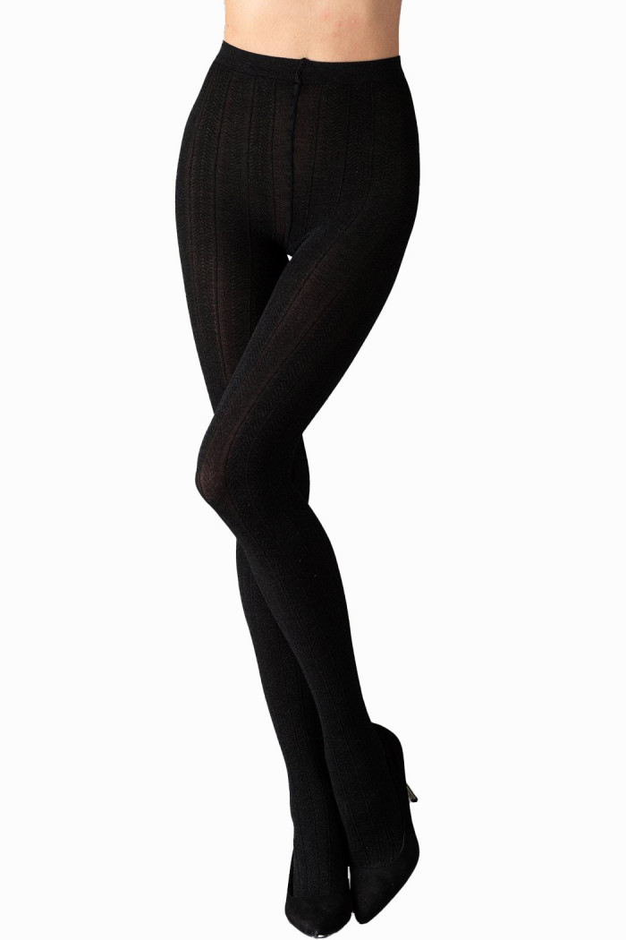 Колготки теплые с вискозой GIULIA Cashmere Touch fashion model 1  — Заказать онлайн с доставкой