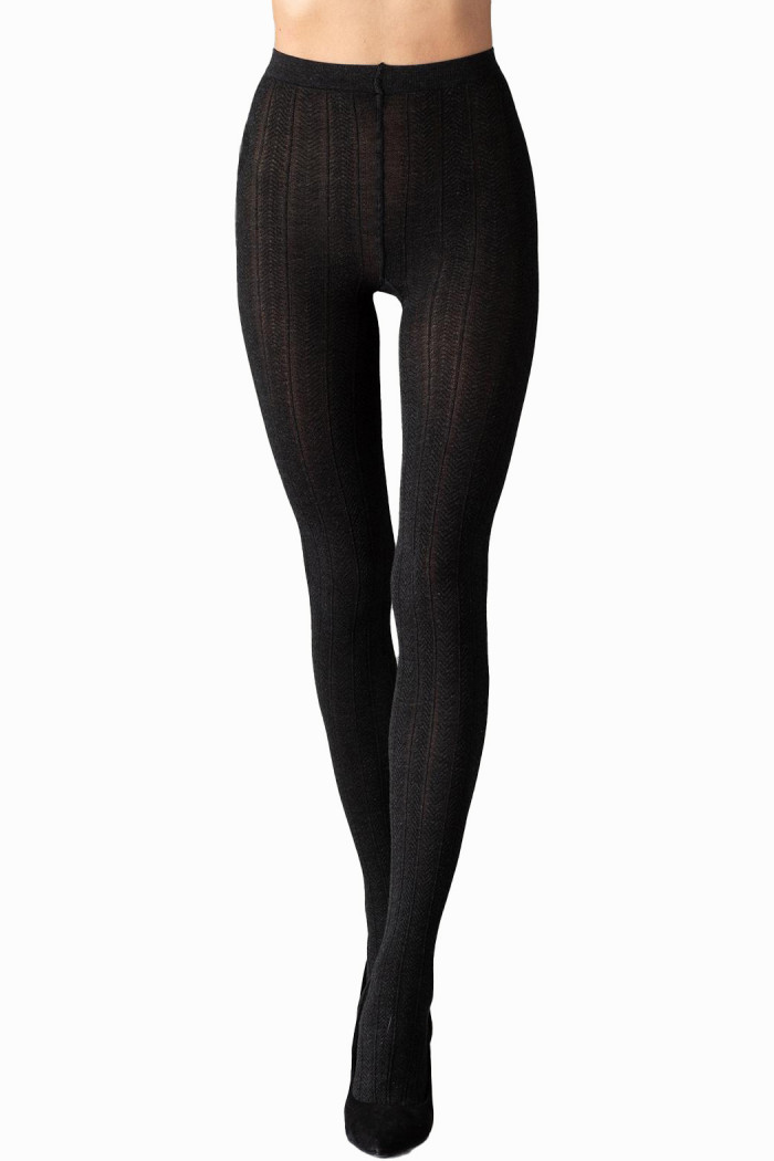 Колготки теплые с вискозой GIULIA Cashmere Touch fashion model 1  — Заказать онлайн с доставкой