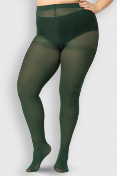 Колготки непрозорі великого розміру Mona Elizabeth ll 70 EMERALD — Купити в Dorin.shop | Ціна, Фото