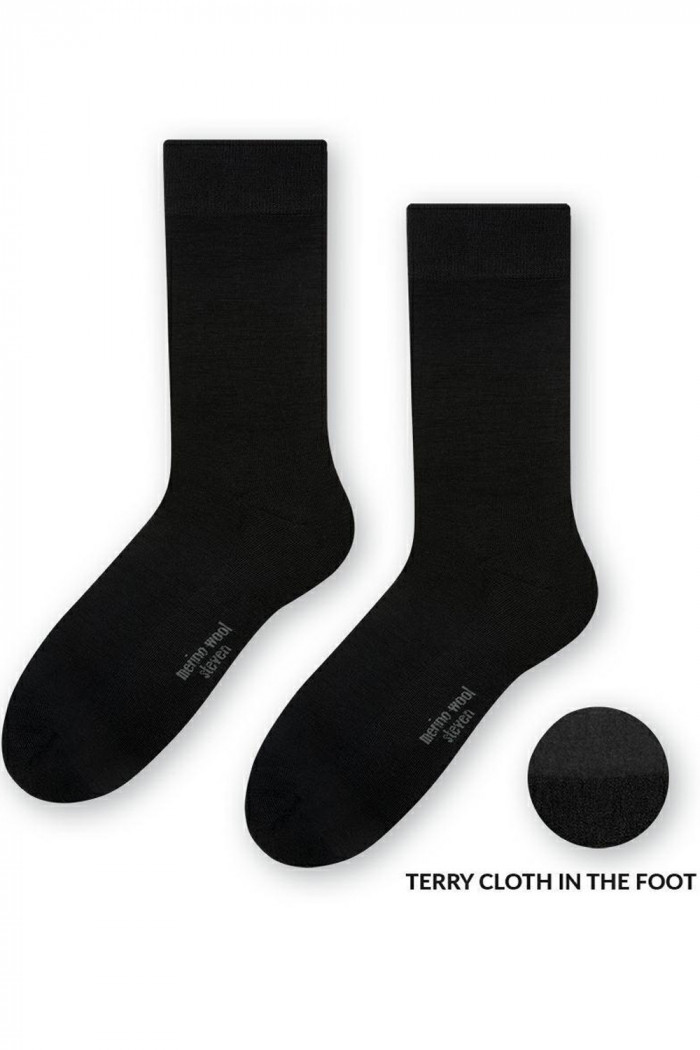 Шкарпетки високі напівмахрові з вовни мериноса STEVEN 130 Merino Wool FROTTE — Купити в Dorin.shop | Ціна, Фото