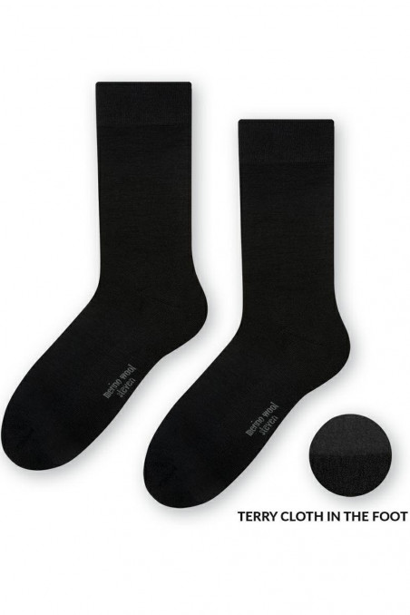 Носки высокие полумахровые из мериносовой шерсти STEVEN 130 Merino Wool FROTTE  — Заказать онлайн с доставкой