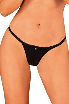 Трусики-стрінг з мереживом Obsessive Maderris — Купити в Dorin.shop | Ціна, Фото