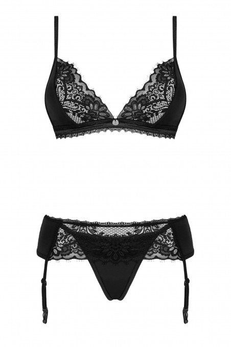 Комплект білизни з поясом Obsessive Maderris set — Купити в Dorin.shop | Ціна, Фото