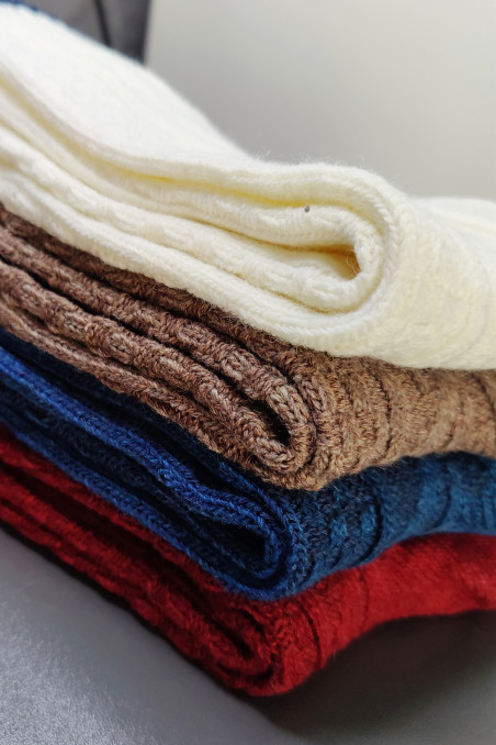 Шкарпетки в'язані зимові з вовною Ekmen 1610 Wool — Купити в Dorin.shop | Ціна, Фото