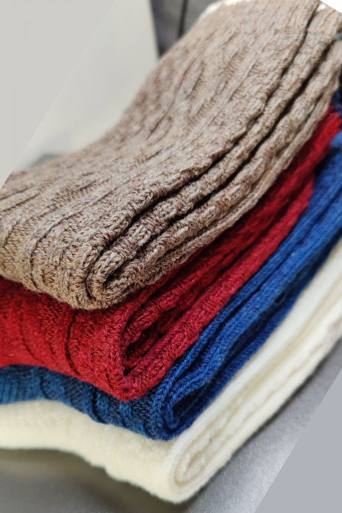 Носки зимние вязаные с шерстью Ekmen 1610 Wool  — Заказать онлайн с доставкой