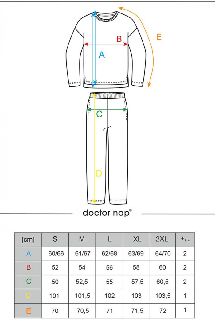 Пижама женская теплая флис велюр Doctor Nap 4535  — Заказать онлайн с доставкой