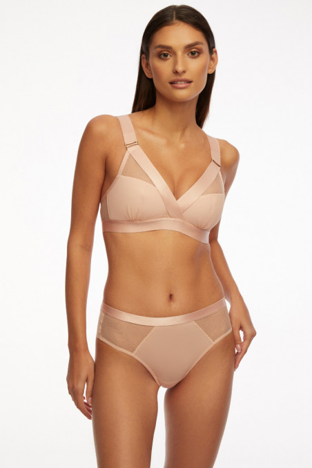 Бюстгальтер с мягкими чашками без косточек Kinga Lara WB-748 Pink  — Заказать онлайн с доставкой