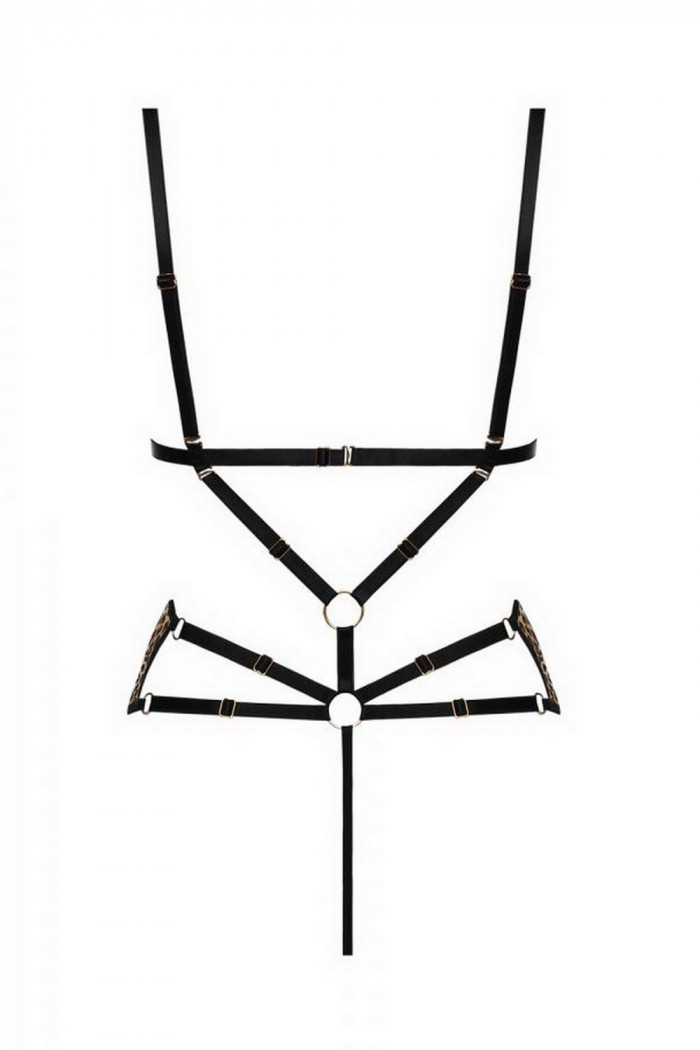 Боді великого розміру з леопардовим принтом Anais Marcianna — Купити в Dorin.shop | Ціна, Фото