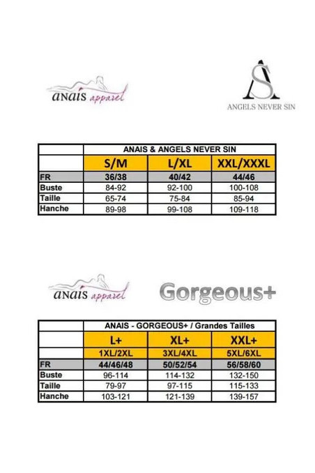 Комбинация полупрозрачная большого размера Anais Arabella  — Заказать онлайн с доставкой