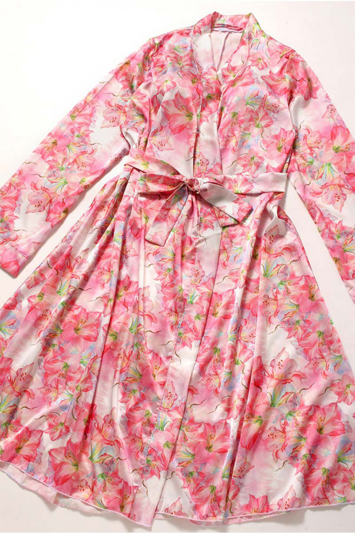 Халатик атласный удлиненный Anais Miyu one robe  — Заказать онлайн с доставкой