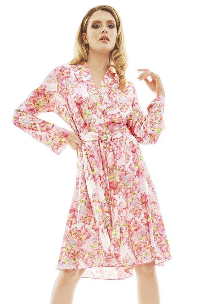 Халатик атласний подовжений Anais Miyu one robe • Dorin.shop