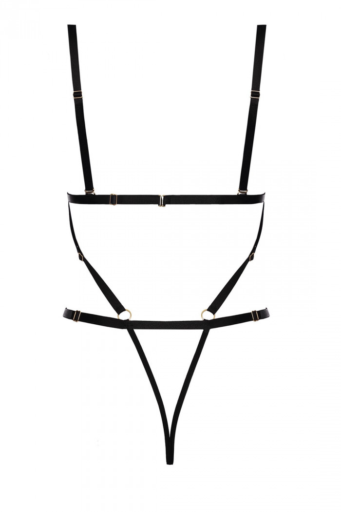 Боди леопардовое с открытым доступом Anais Lucky  — Заказать онлайн с доставкой