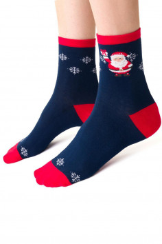 Носки женские новогодние STEVEN 136 New Year 088  — Заказать онлайн с доставкой