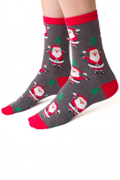 Носки женские новогодние STEVEN 136 New Year 092  — Заказать онлайн с доставкой