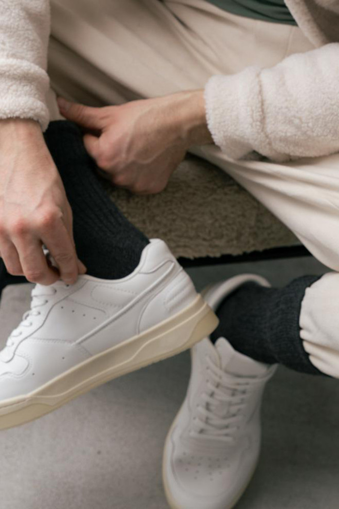 Носки мужские теплые из шерсти в рубчик STEVEN 093 Wool  — Заказать онлайн с доставкой