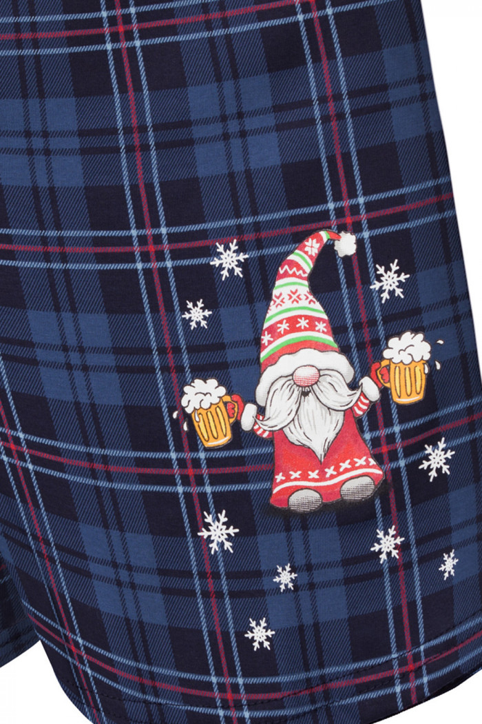 Мужские боксеры с новогодним принтом Cornette 015/13 GNOME 5  — Заказать онлайн с доставкой