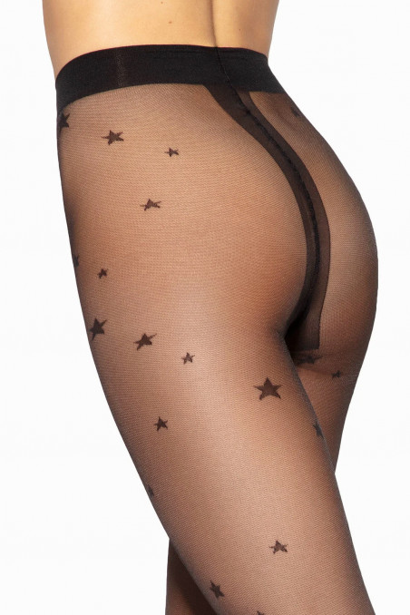 Колготки мікротюль з принтом Зірки GATTA FUNNY 12 20d — Купити в Dorin.shop | Ціна, Фото