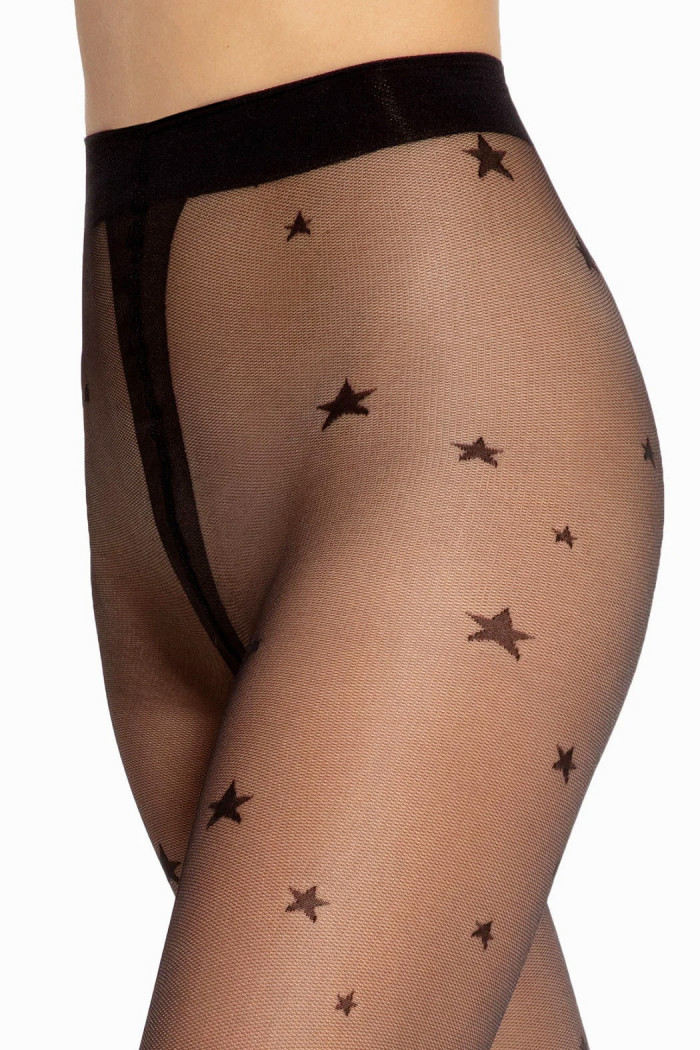 Колготки мікротюль з принтом Зірки GATTA FUNNY 12 20d — Купити в Dorin.shop | Ціна, Фото