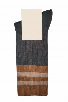 Носочки в рубчик женские с кашемиром Dorin Корона BY561  — Заказать онлайн с доставкой